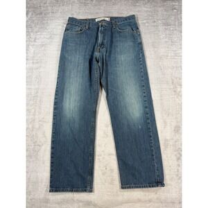 Levis Jeans Mens 34x30 Blue Vtg Y2K Medium Wash Denim Classic Relaxed Straight
